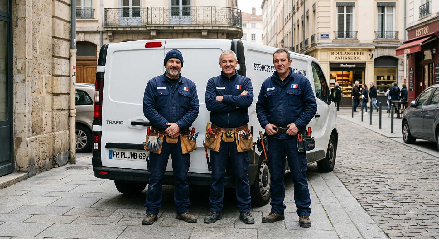 Équipe de plombiers professionnels Allo Plombier Le Chesnay